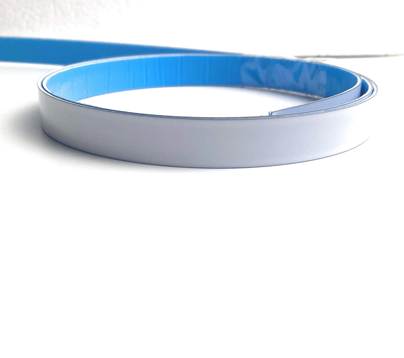 Metallband Stahlband selbstklebend Magnetband Weiß 12 mm Breit