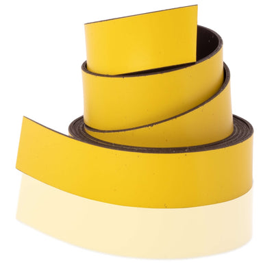 Kennzeichnungsband magnetisch 5 mm breit Gelb